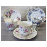 Tea Cups & Saucers