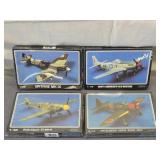 vintage Starfix plastic model airplane kits