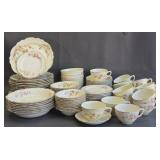 vintage Homer Laughlin Virginia Rose dinnerware