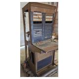 antique manual telephone switchboard