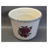 Home & Garden Party apple stoneware planter
