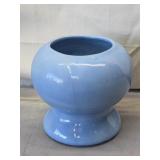 MCM Blue Glaze Planter