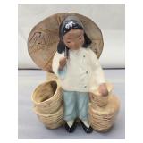 vintage McCarty Bros California pottery planter