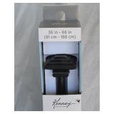 Kenney Soho 1-inch decorative window curtain rod