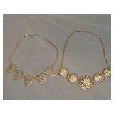 gold-tone fashion necklaces