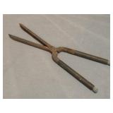 Marcel antique manual hair curling or wave iron