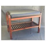 Shoe Rack Entryway Bench