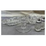 Relish Dish, Bowl, Candlestick Holder, S&P