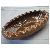 vintage Haeger pottery oval serving dish