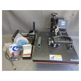 Seeutek multi-functional swing-away heat press