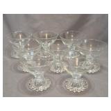 Anchor Hocking Boopie glass sherbet glasses