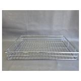 stainless steel grid rectangular basket/tray