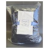 Warm & Cozy black sherpa wrap