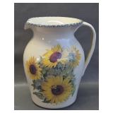 Home & Garden Party Sunflower Pitcher-Large