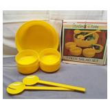 Vtg Westwood International Garden Party Salad Set