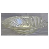 Vintage Swirled Glass Bowl