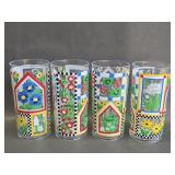 Gardening theme plastic tumblers