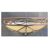 vintage-style inverted bowl light shade