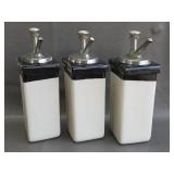 vintage soda fountain syrup dispensers-as is