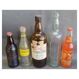 vintage glass bottles