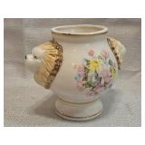 vintage ceramic floral vase