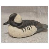 small hand-painted duck figurine