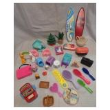 assortment doll and toy accessories