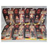 1999 Star Wars Episode I action figures by Hasbro