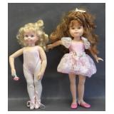 VTG Tyco My Pretty Ballerina & Hasbro Flower Girl