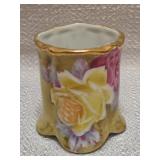 Nippon Hand painted toothpick holder
