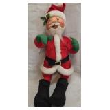 vintage Annalee cloth Santa Claus doll-no stand