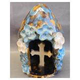 handmade clay shrine