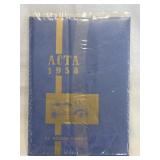 1958 'Acta' yearbook Exeter High School