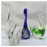 Art Glass Birds