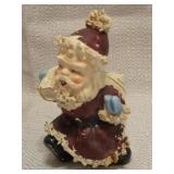 Vintage Spaghetti Santa Claus Planter