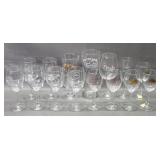 Assorted Souvenir & Event Glasses