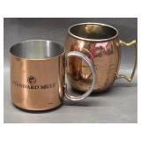 copper-style Moscow Mule mugs
