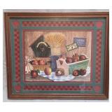 'Country Apples' print by artist Consuelo Gamboa