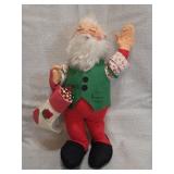vintage Annalee cloth Santa Claus doll