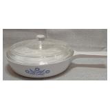 vintage Corning Ware Blue Cornflower skillet
