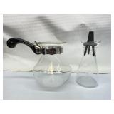 Pyrex Carafe and Shaker