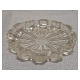 Hazel Atlas Clear Glass Ashtray