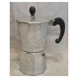 moka pot,vintage aluminum stovetop espresso maker