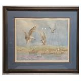 'Seagulls and Boats' by Paul Tappenden