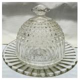 Imperial Glass Huckabee Butter Dish