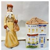 Avon Cottage and Figure