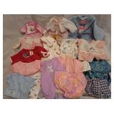 Assorted baby doll clothing