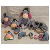 collection Disney Eeyore toys