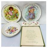 Avon Plates and Notepad