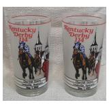 Kentucky Derby souvenir mint julep glasses